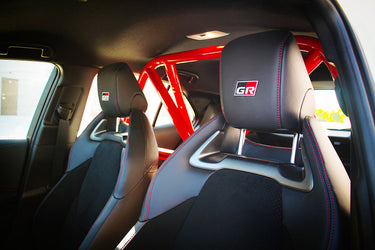 CMS Performance bolt-in racing roll bar for the Toyota GR Corolla (2023+)